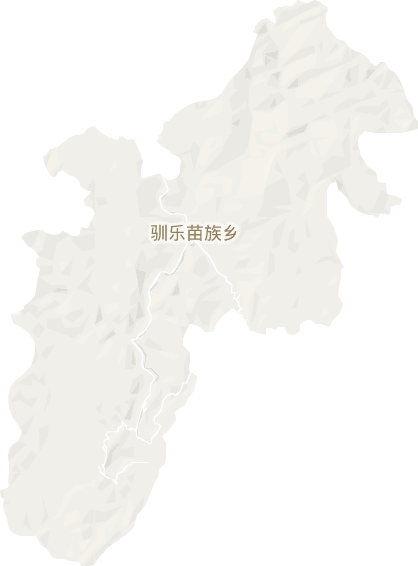 驯乐苗族乡电子地图