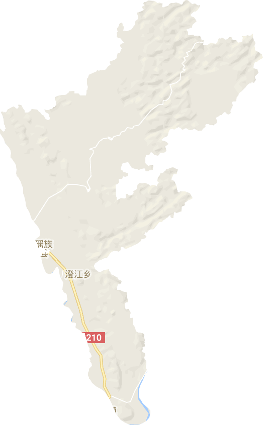澄江乡电子地图