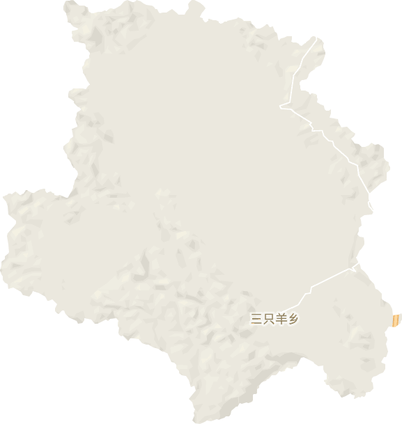 三只羊乡电子地图