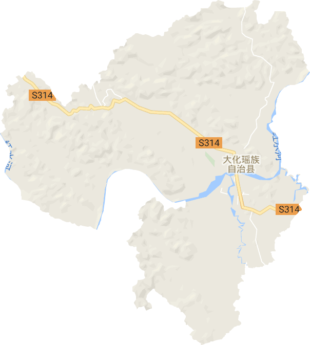 大化镇电子地图