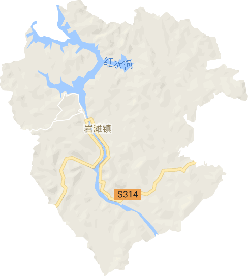 岩滩镇电子地图