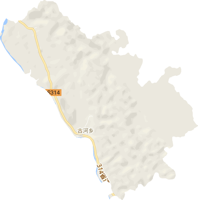 古河乡电子地图