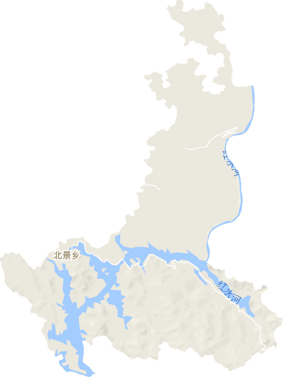 北景乡电子地图