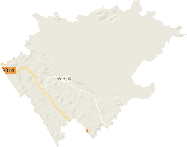 六也乡电子地图