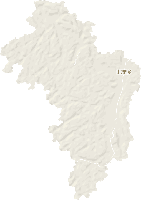 北更乡电子地图