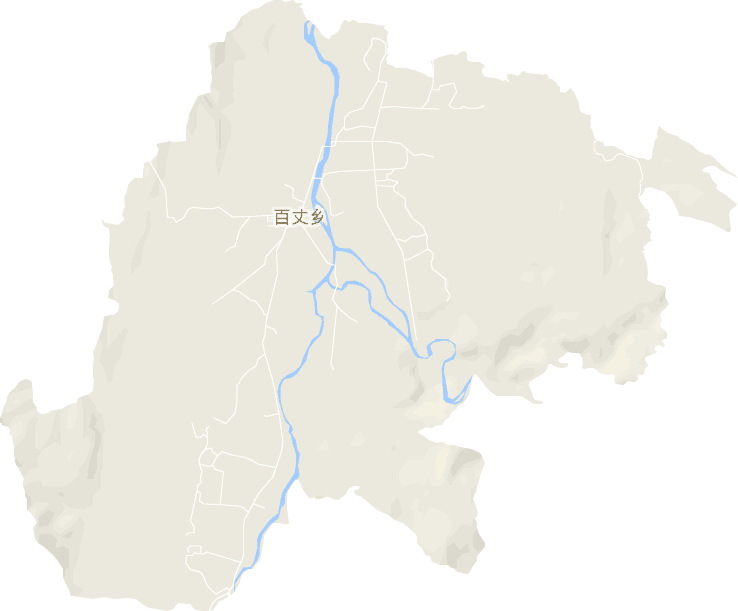 百丈乡电子地图