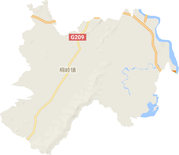 桐岭镇电子地图