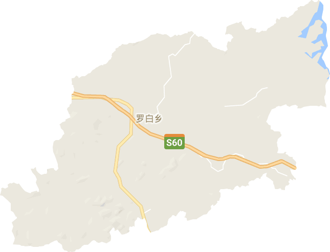 罗白乡电子地图