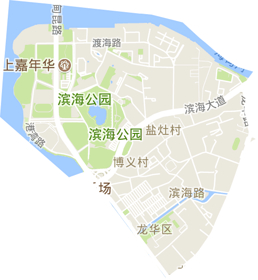 滨海街道电子地图