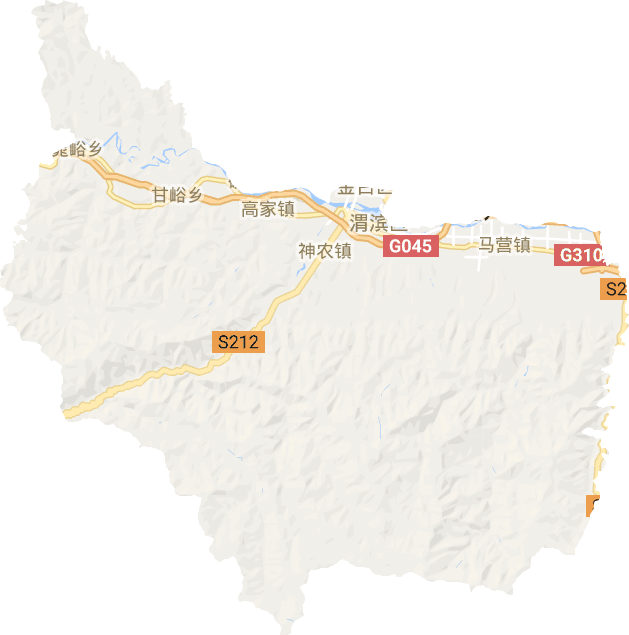 渭滨区电子地图