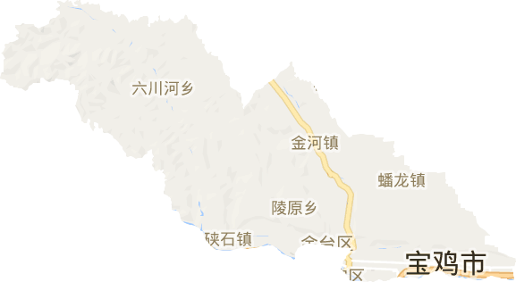 金台区电子地图