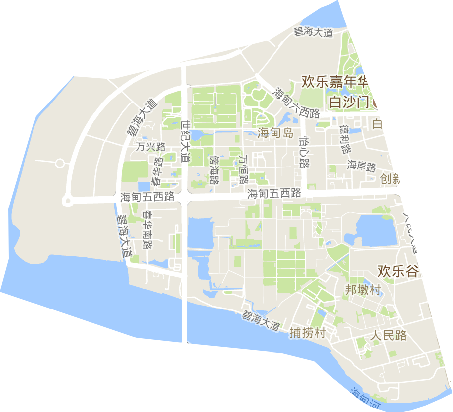 人民路街道电子地图