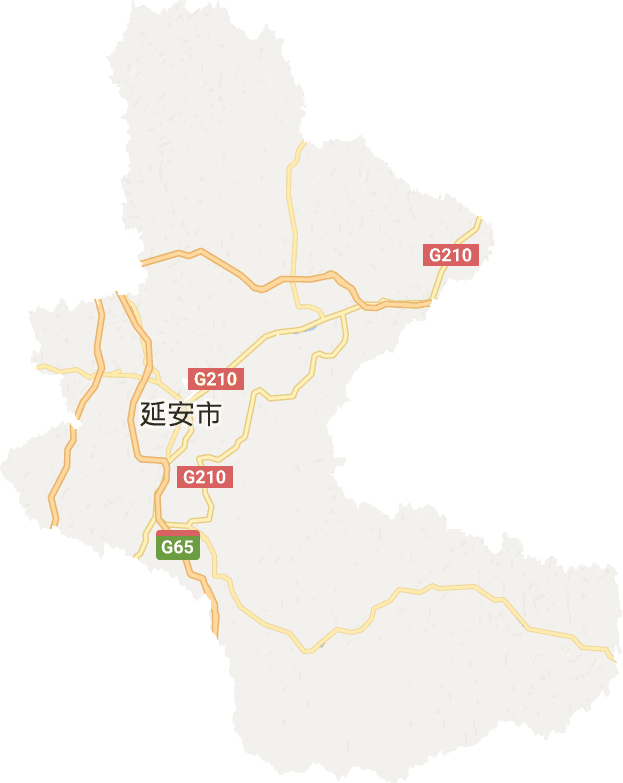 宝塔区电子地图