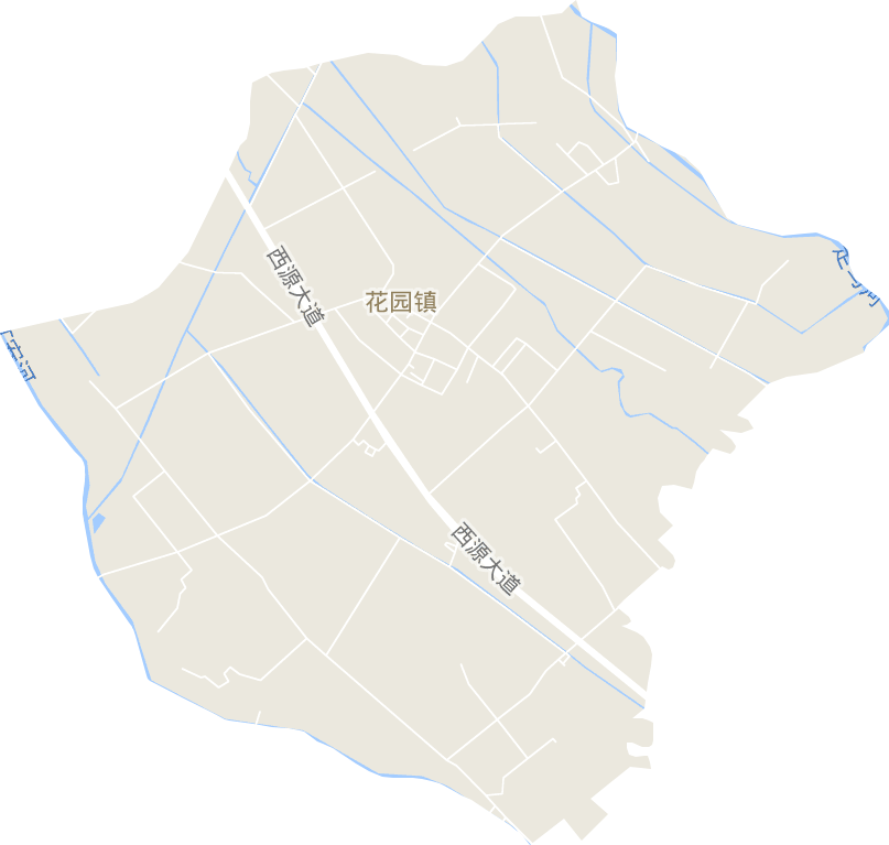 花园镇电子地图