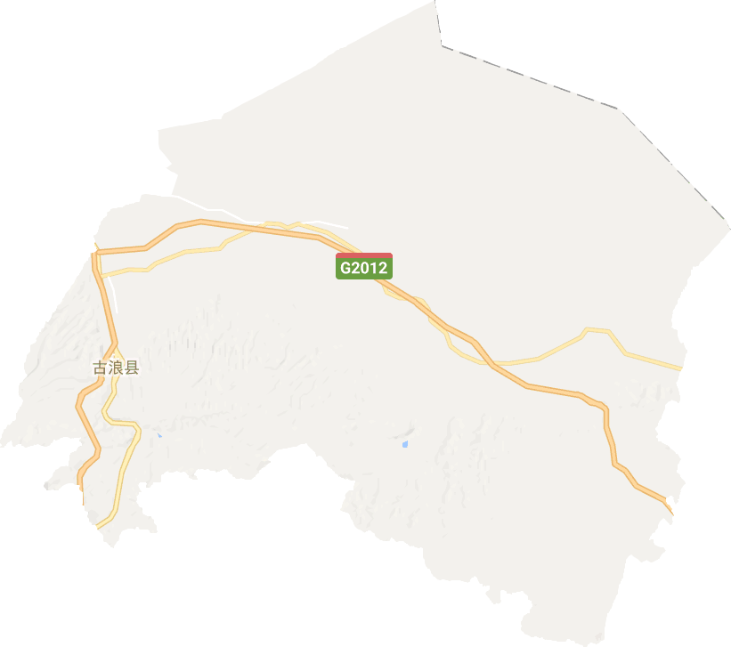 古浪县电子地图