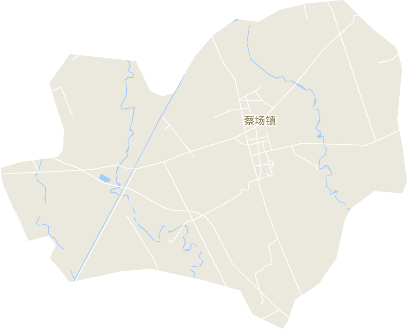 蔡场镇电子地图