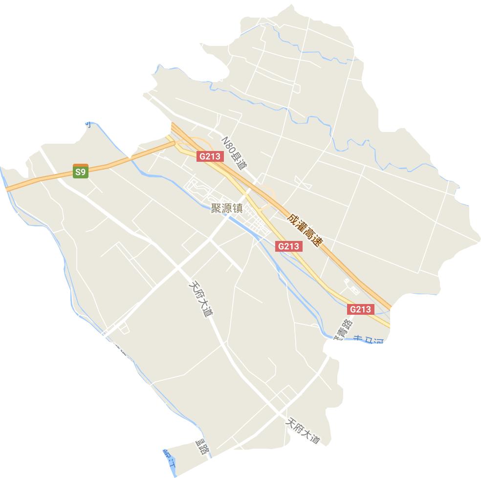 聚源镇电子地图