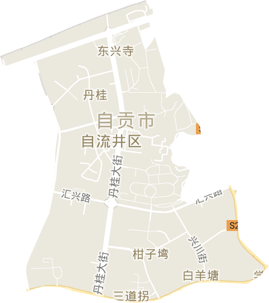 丹桂街道电子地图