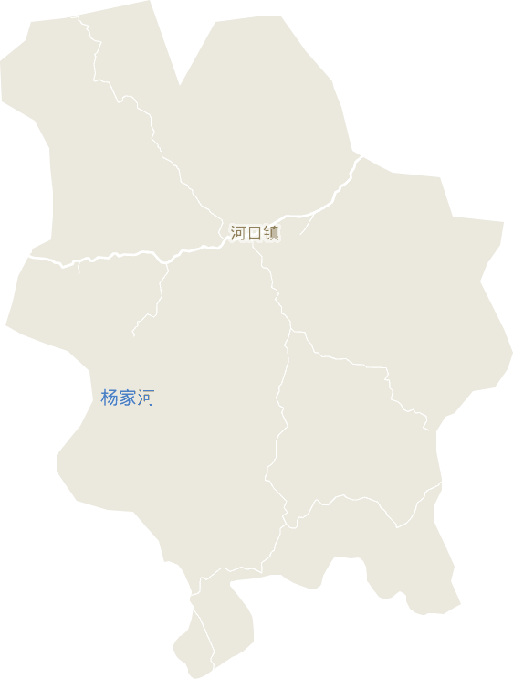 河口镇电子地图