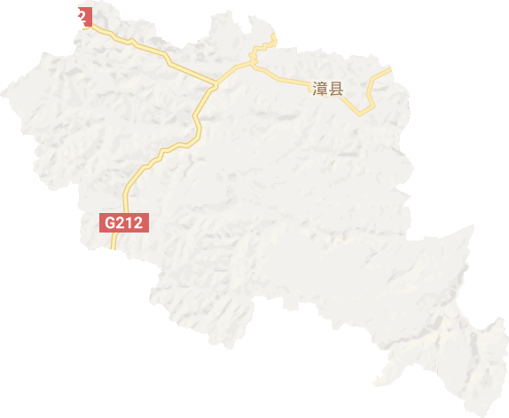 漳县电子地图