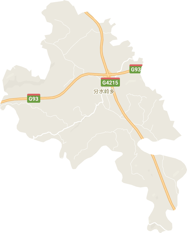 分水岭镇电子地图