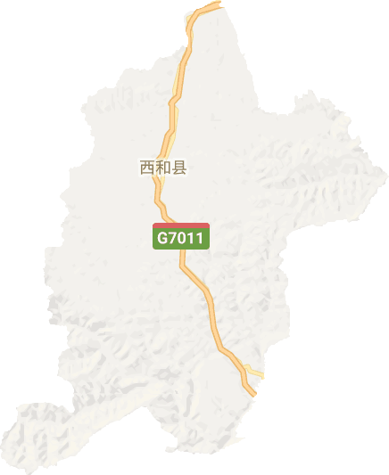 西和县电子地图