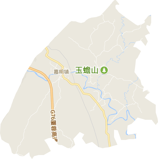 嘉明镇电子地图