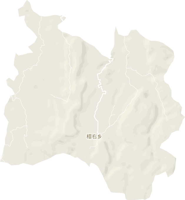 榕右乡电子地图