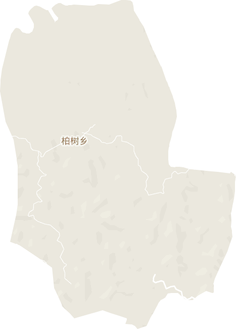 柏树乡电子地图
