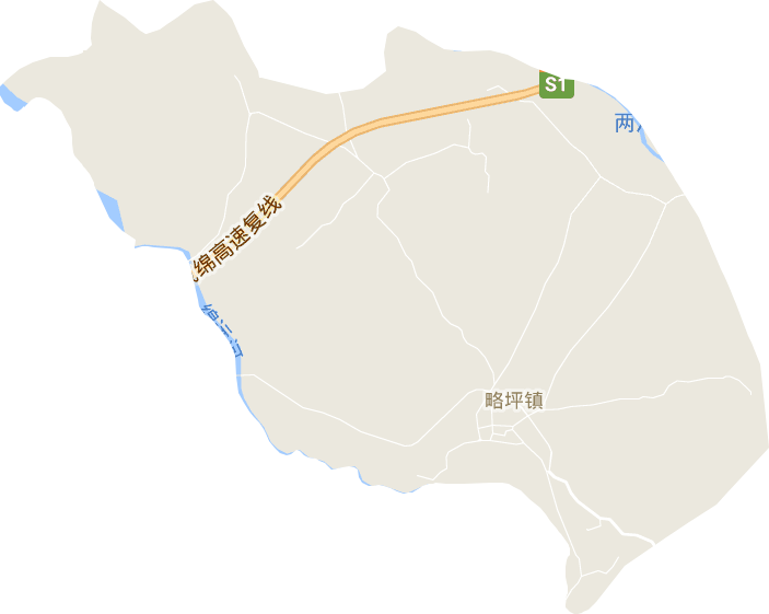 略坪镇电子地图