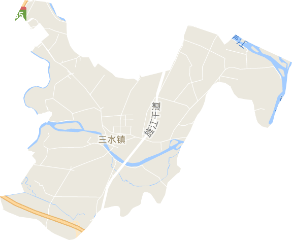 三水镇电子地图