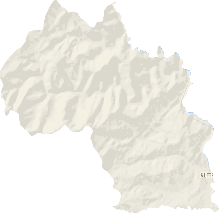红白镇电子地图