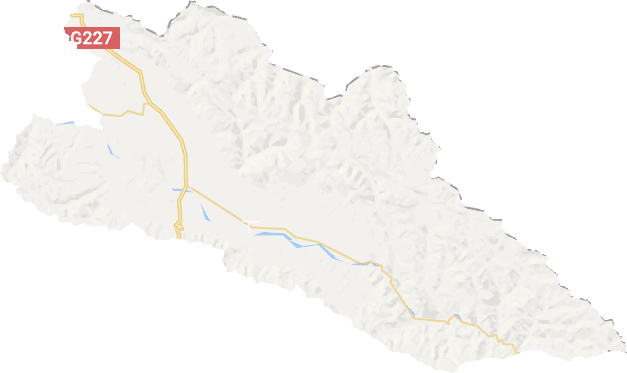 门源回族自治县电子地图