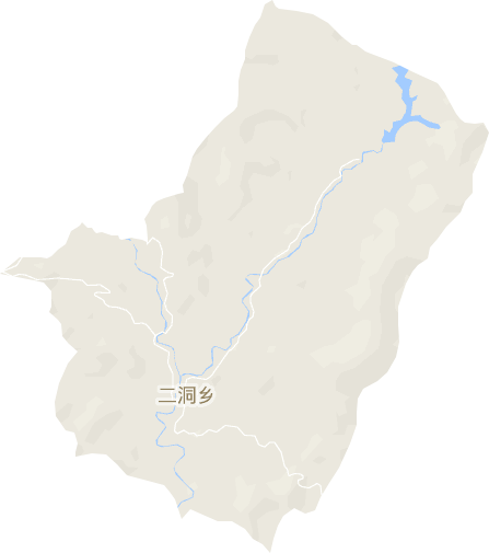 二洞乡电子地图