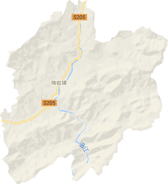 响岩镇电子地图