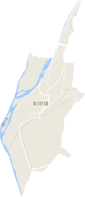 彰明镇电子地图