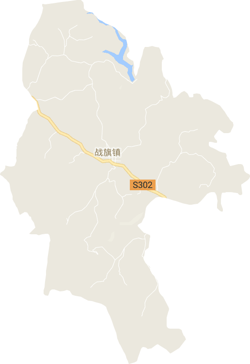 战旗镇电子地图