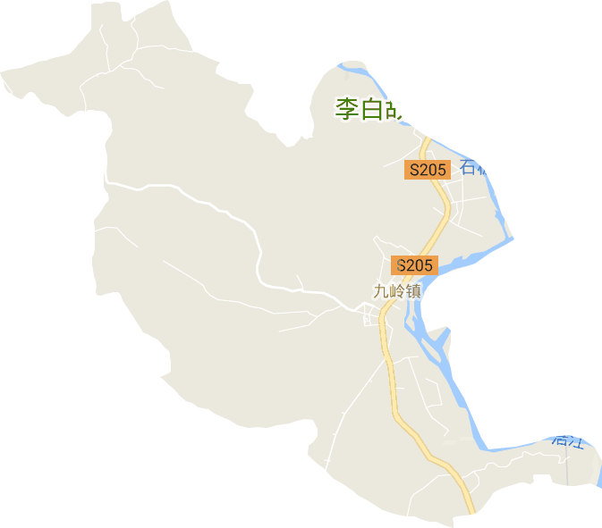 九岭镇电子地图