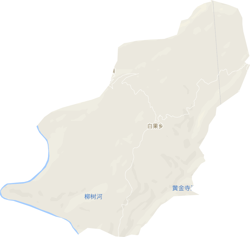 白果乡电子地图