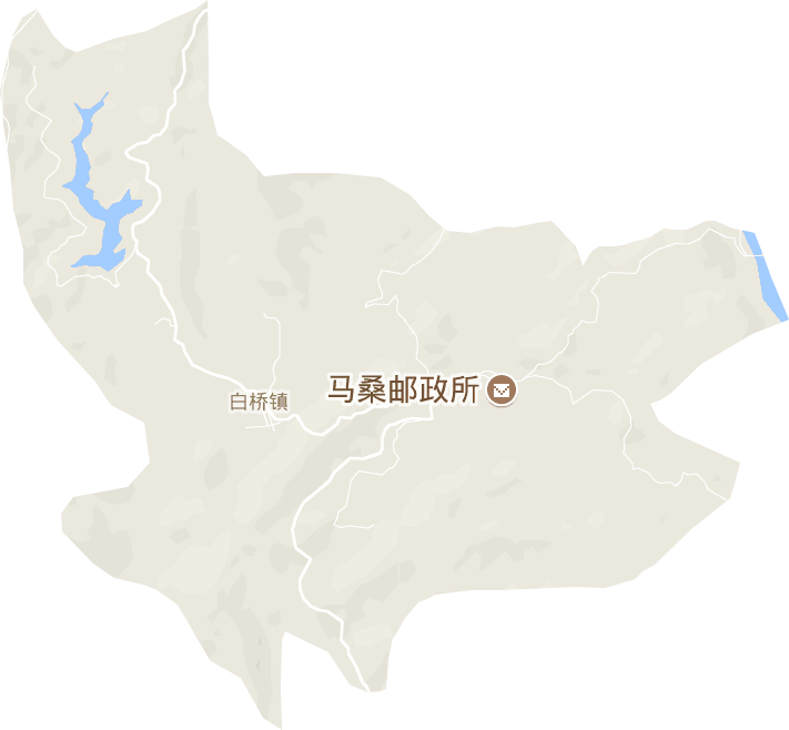 白桥镇电子地图