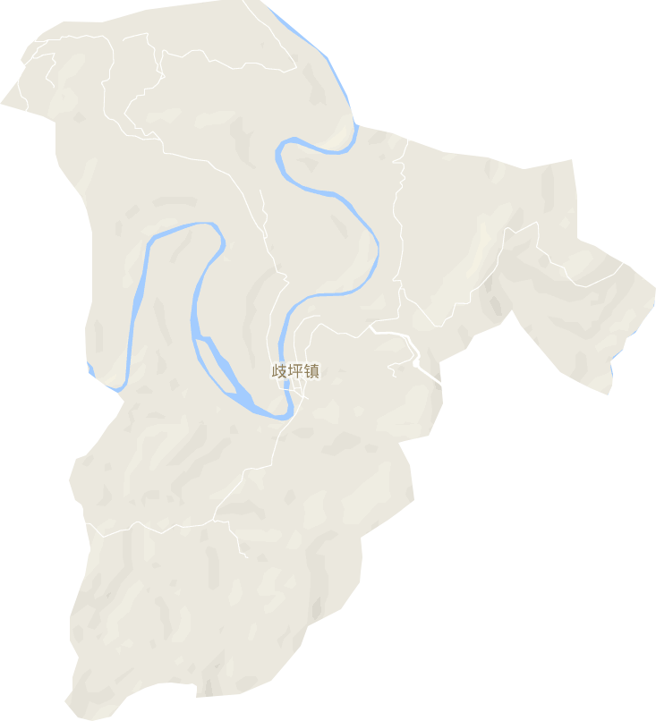 歧坪镇电子地图