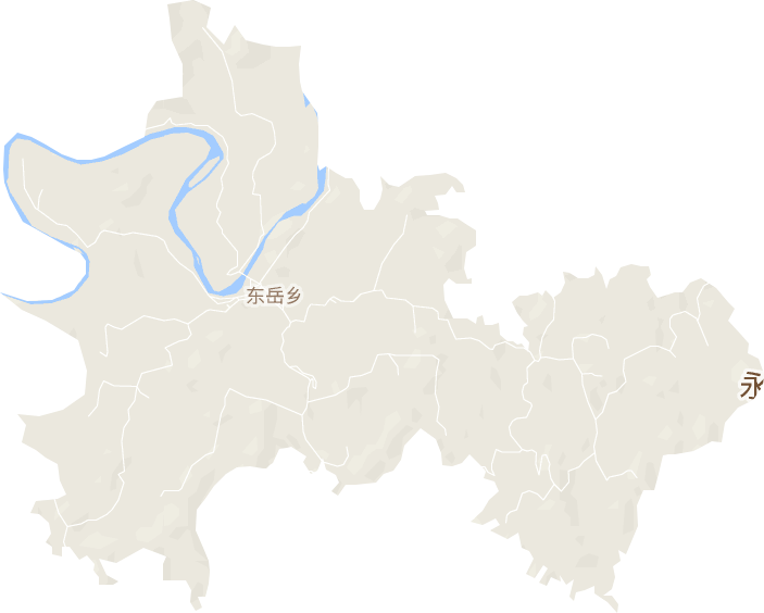 东岳乡电子地图