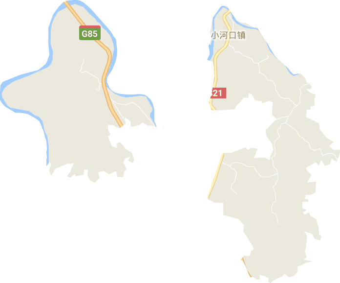 小河口镇电子地图