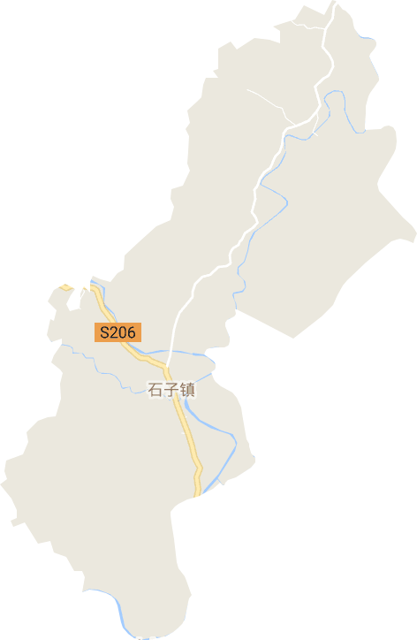 石子镇电子地图
