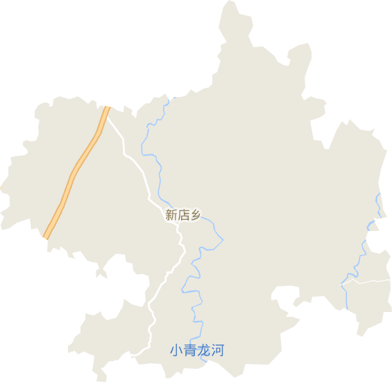 新店乡电子地图