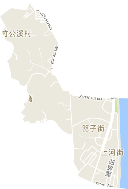 上河街街道电子地图