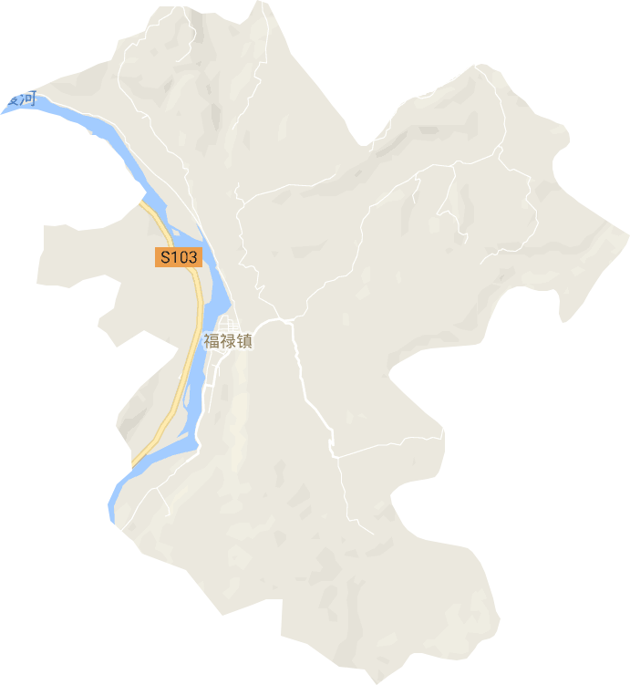福禄镇电子地图