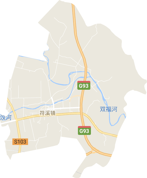 符溪镇电子地图