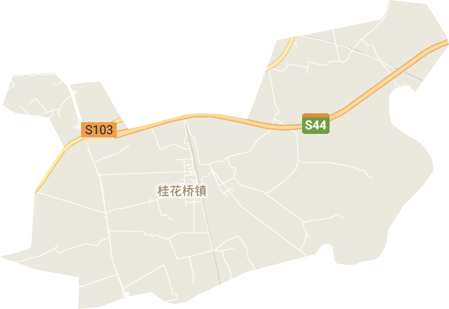 桂花桥镇电子地图