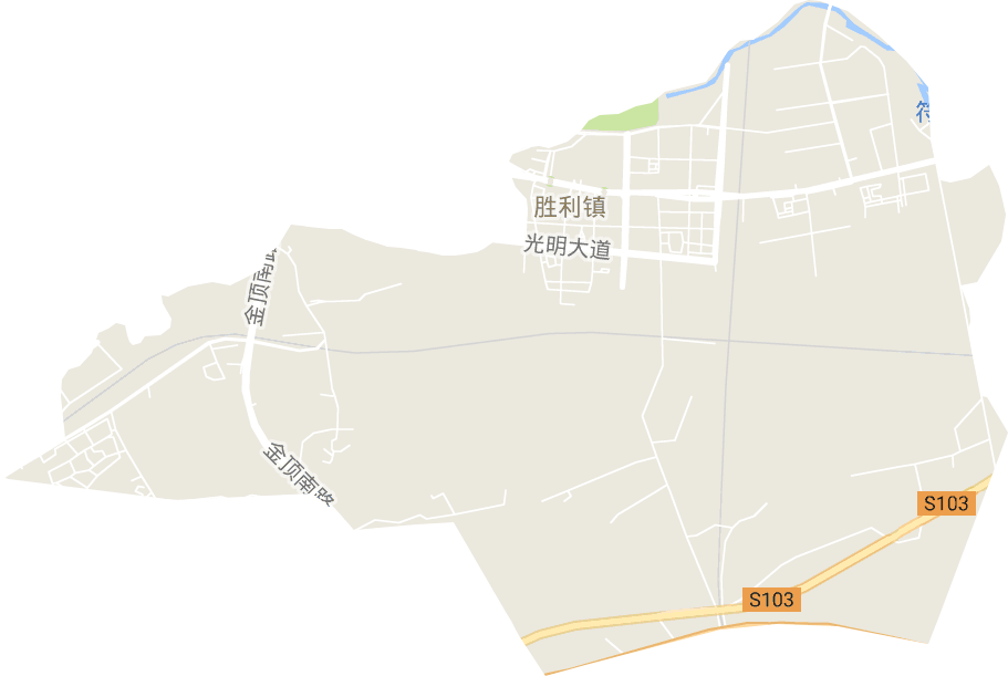 胜利镇电子地图